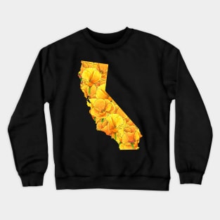 California in Flowers Crewneck Sweatshirt